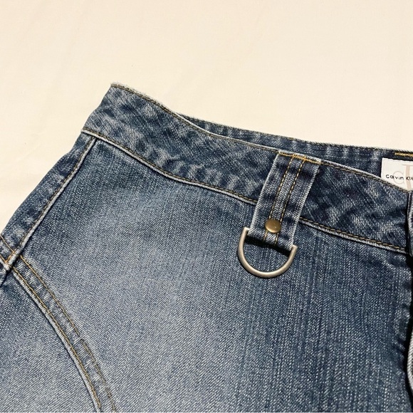 Vintage Calvin Klein Jean Skirt Size 7 - Picture 3 of 15
